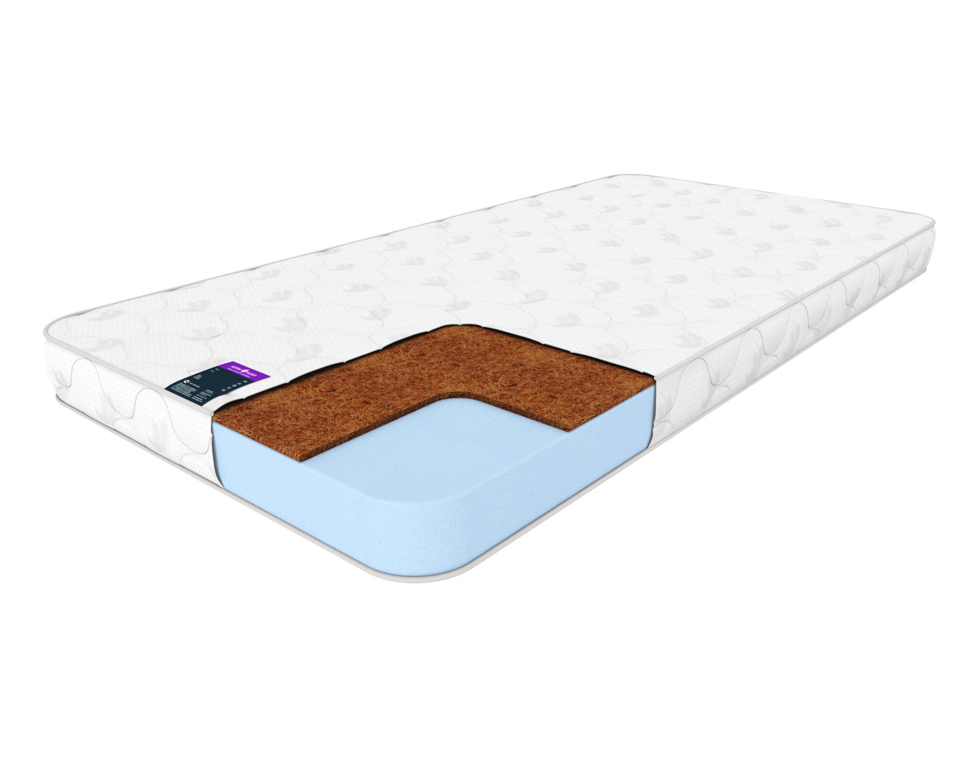 Беспружинный матрас Astra Sleep Everynight Medium 85х200 см