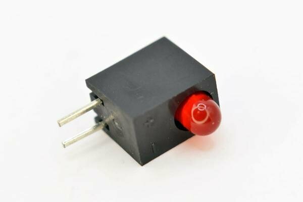 Светодиод KINGBRIGHT L-710A8CB/1ID LED; в корпусе; красный; 3мм; Кол-во диод: 1; 20мА; 40°; 2-25В 1шт