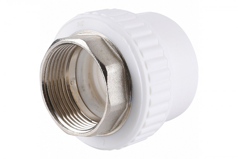 фото Kalde Муфта комбинированная с внутренней резьбой 40х1 1/4" полипропиленовая