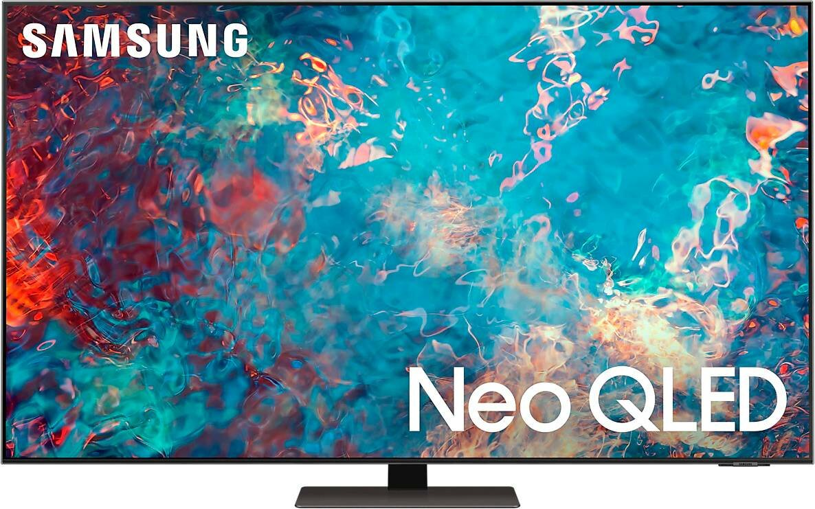 Телевизор Samsung Series 8 QE65QN87AAUXRU, 65", QLED, 4K Ultra HD, черненое серебро