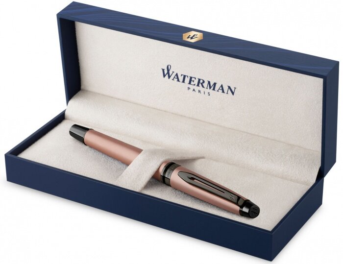 Перьевая ручка Waterman Expert DeLuxe Metallic 2119261 rose gold - фото №3