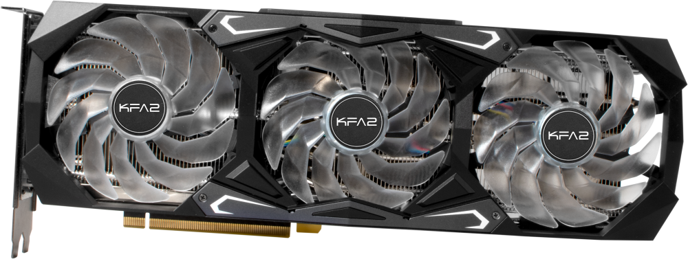 KFA2 Видеокарта KFA2 GeForce RTX 3060 Ti SG 1-Click OC Plus 36ISM6MD1GSK (GeForce RTX 3060 Ti, 8ГБ GDDR6X, HDMI, 3xDP) (PCI-E) (ret)