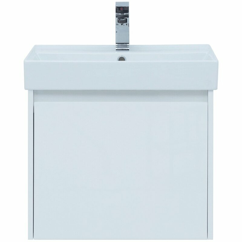 Комплект мебели для ванной Aquanet Nova Lite 60 242922 подвесной Белый - фотография № 2
