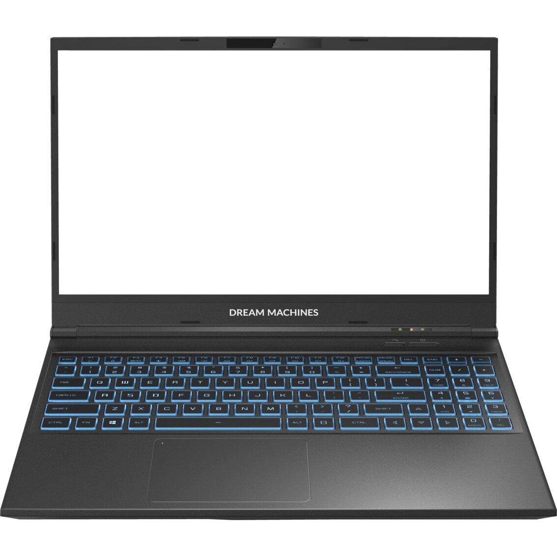 Dream Machines Ноутбук Dream Machines RG3050Ti-15EU33 15.6"(1920x1080 WVA 144Hz)/Intel Core i5 12500H(2.5Ghz)/16384Mb/1024SSDGb/noDVD/Ext:nVidia GeForce RTX3050Ti(4096Mb)/Cam/BT/WiFi/-/1462.32028985507/46WHr/war 1y/2.1kg/black/noOS + 150W, RU kbd