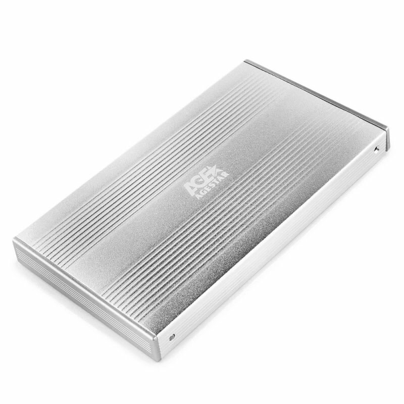 Внешний корпус для SSD/HDD AgeStar 2.5" (SUB2S Silver)