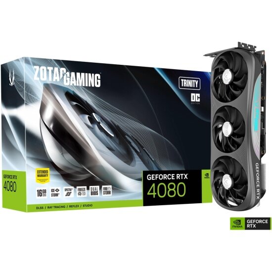 Видеокарта ZOTAC GeForce RTX 4080 TRINITY OC 16G