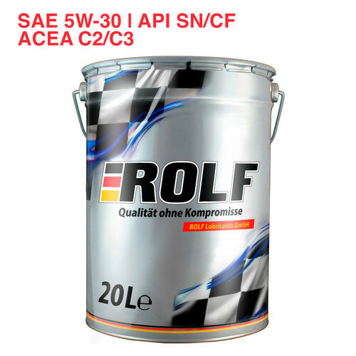 ROLF GT SAE 5W-30 API SN/CF ACEA С2/C3 20л (322457)