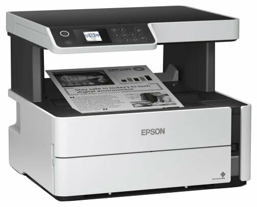 МФУ струйное Epson M2140, ч/б, A4, черный/серый