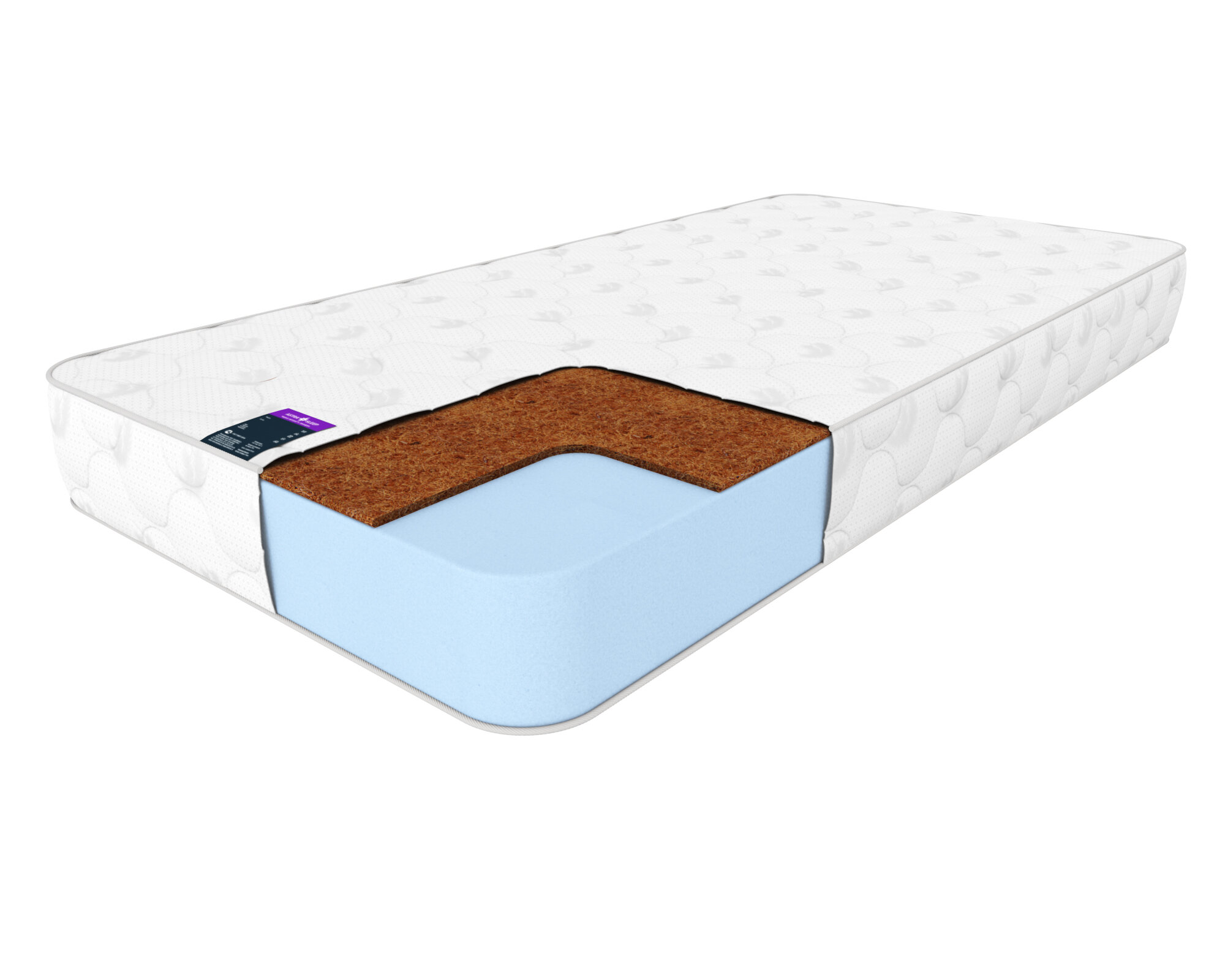 Беспружинный матрас Astra Sleep Everynight Pro 75х190 см