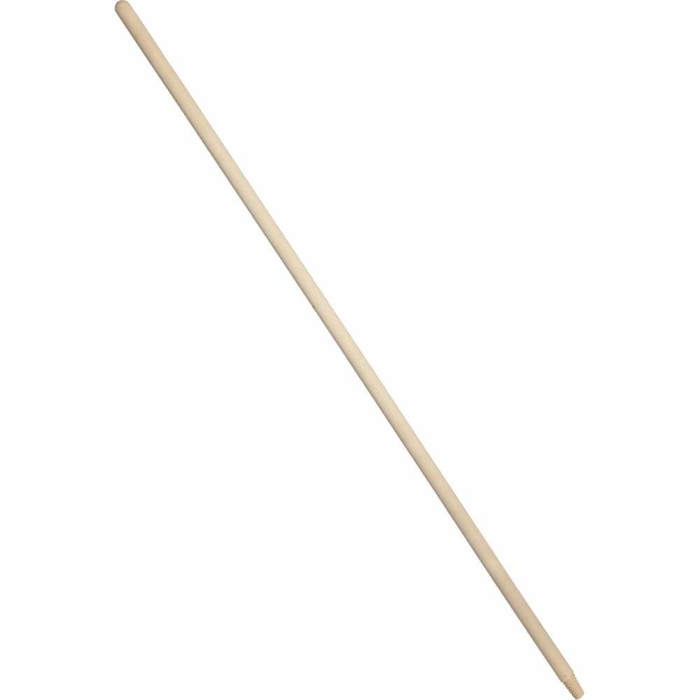 YOZHIK деревянный черенок для щёток, сорт высший, длина 1200 мм, диаметр 25 мм, береза бессучковая, Y/ЧР/120