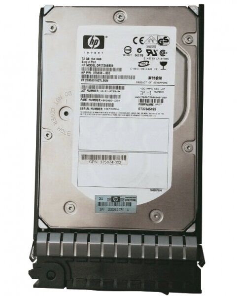   HP 375698-002 72Gb SAS 3,5" HDD