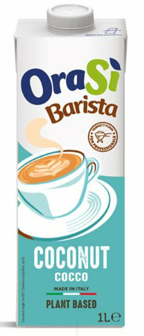 OraSi Barista Coconut Напиток растительный (кокосовое молоко), 1л - 2 пачки - фотография № 2