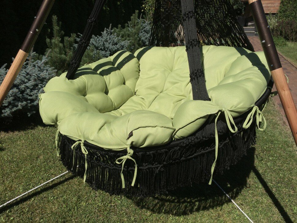 Подушки для кресла гамака Cartagena, Зелёный - фотография № 1