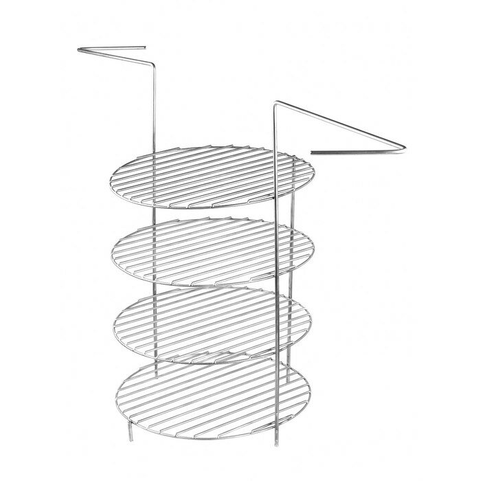 Решетка 4-х ярусная с ручками, диаметр 23 см - фотография № 5