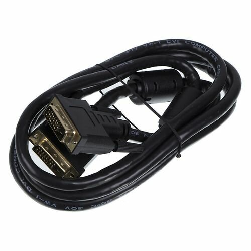 Кабель DVI NingBo DVI-D Dual Link (m) - DVI-D Dual Link (m), 1.8м, блистер