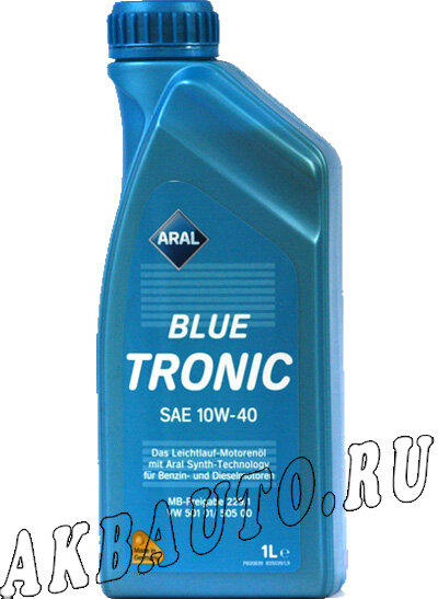 Масло моторное полусинтетическое Aral Blue Tronic 10W40 SN/CF 1Л