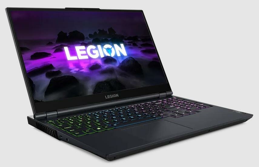 Ноутбук LENOVO Legion 5 15ACH6A 82NW005URM 5600H 15.6" Cенсорный экран нет 1920x1080 16Гб DDR4 3200 МГц SSD 512Гб без ОС Phantom Blue 2.4 кг 82NW005URM