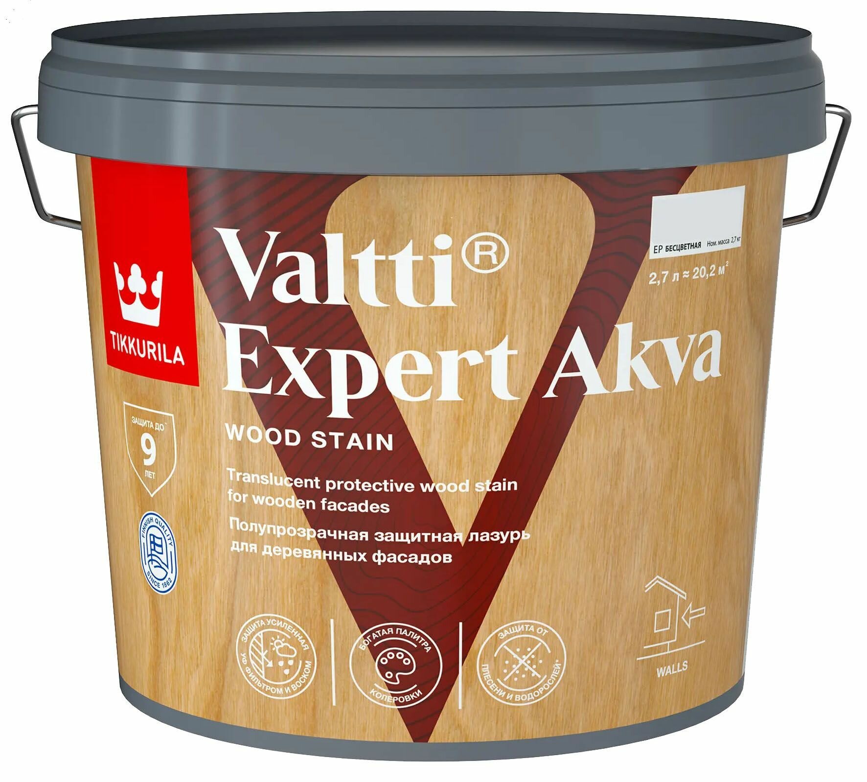     -   (2,7) / TIKKURILA Valtti Expert Akva -   