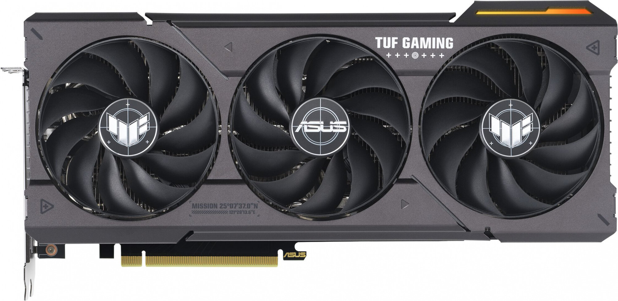 ASUS Видеокарта Asus PCI-E 4.0 TUF-RTX4060TI-O8G-GAMING NVIDIA GeForce RTX 4060TI 8Gb 128bit GDDR6 2520/18000 HDMIx1 DPx3 HDCP Ret TUF-RTX4060TI-O8G-GAMING