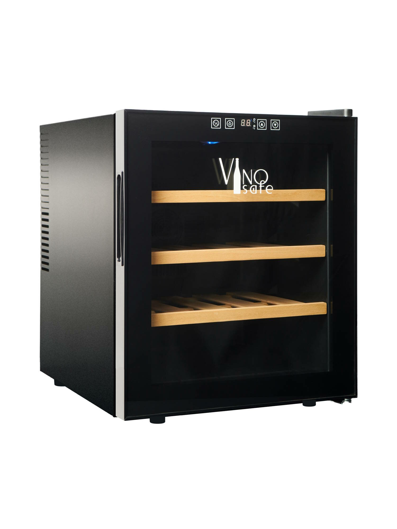 Однозонный винный шкаф Vinosafe модель VSF16AM - фотография № 2