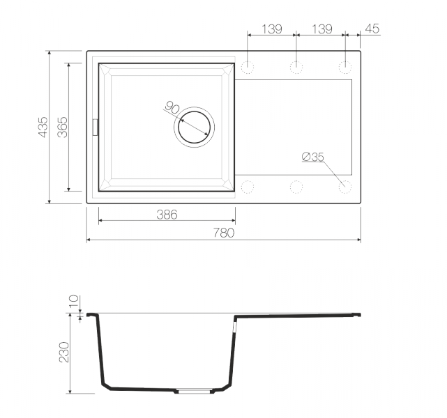 Мойка Omoikiri Sakaime 78-PL - фотография № 2