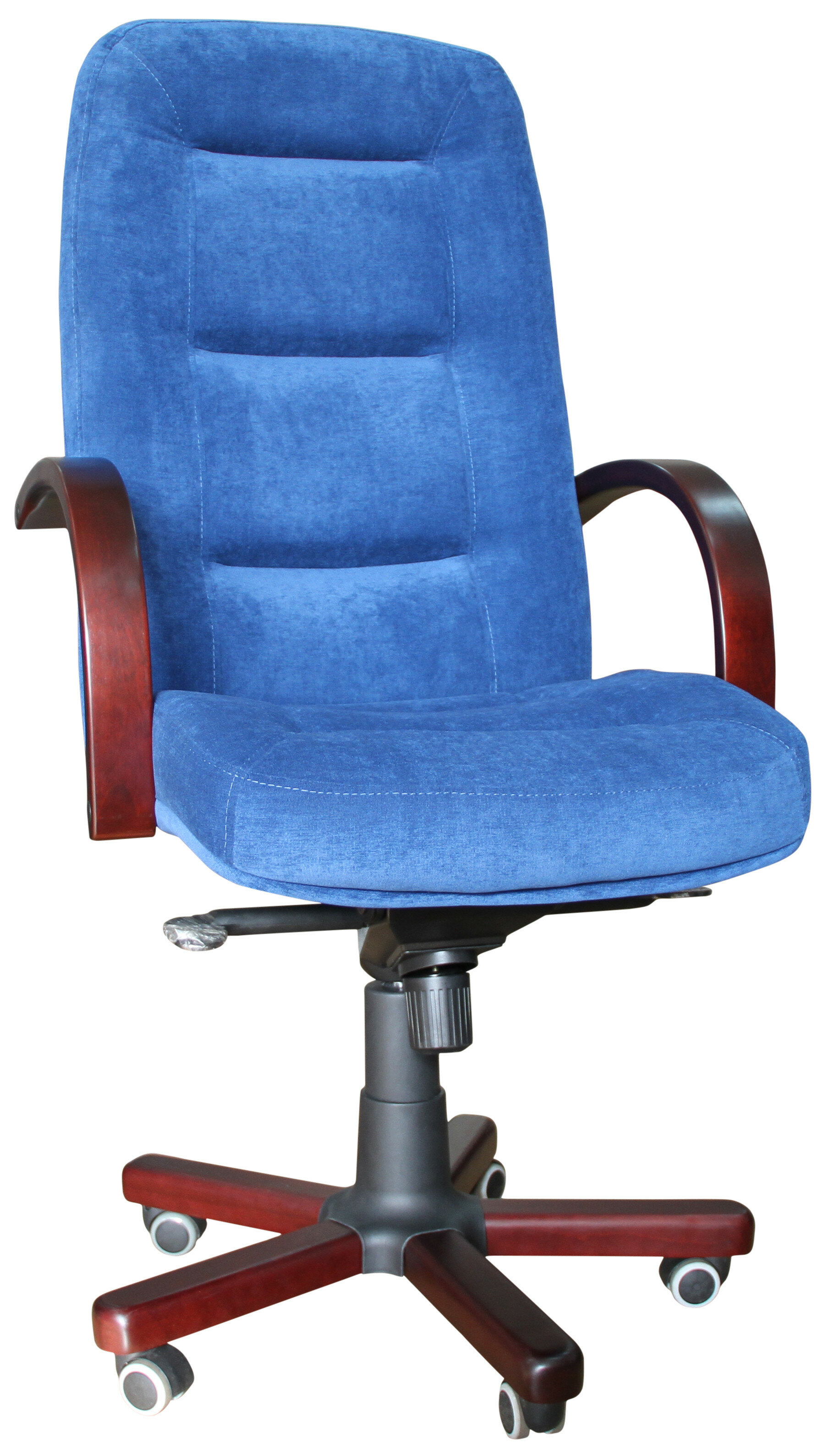 Кресло Сенатор лагуна ткань Velvet Lux 84 - фотография № 1