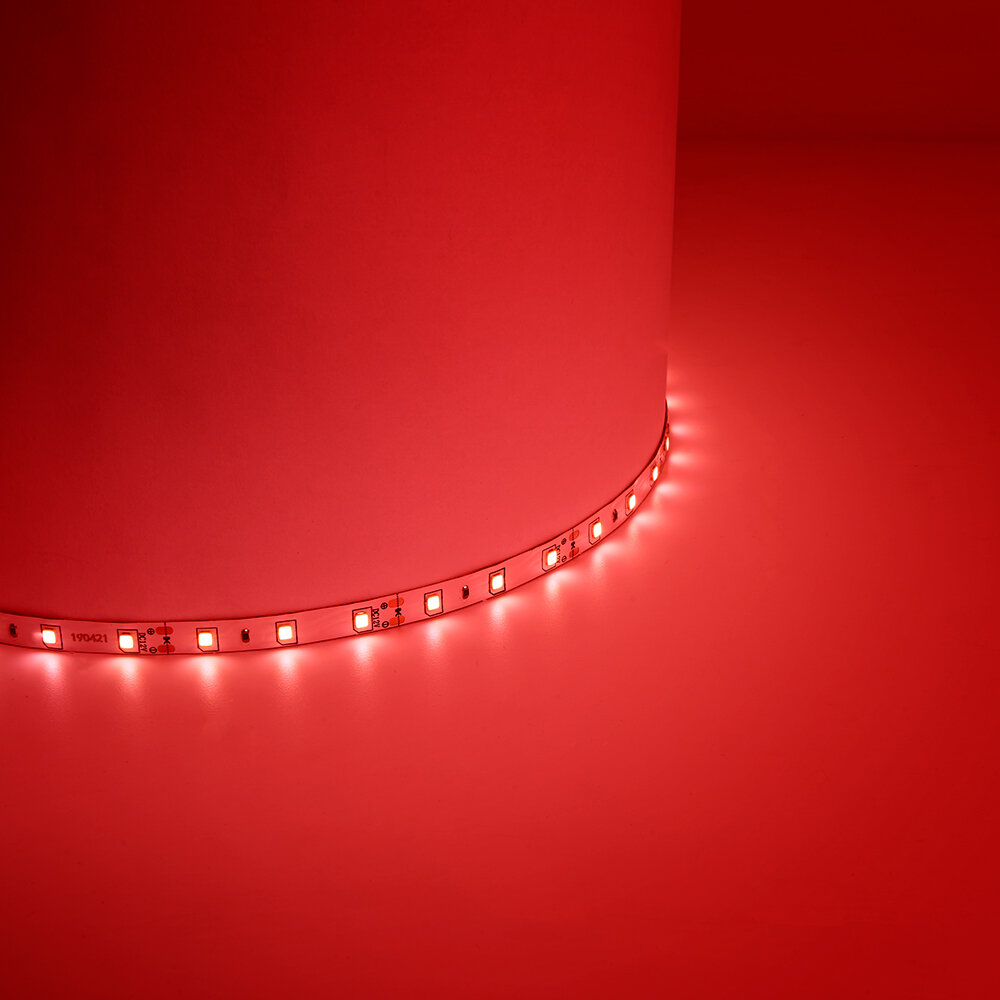 Cветодиодная LED лента LS603, 60SMD(2835)/м 4.8Вт/м 5м IP20 12V красный, FERON 27672 (1 шт.)