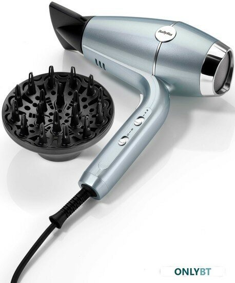 Фен Babyliss D773DE 2100Вт голубой