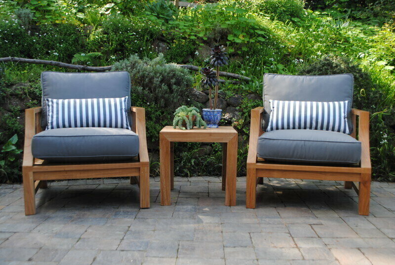 Кресло Tropik уличное из массива (деревянный) в беседку, на веранду, на террасу (садовая мебель) - фотография № 2