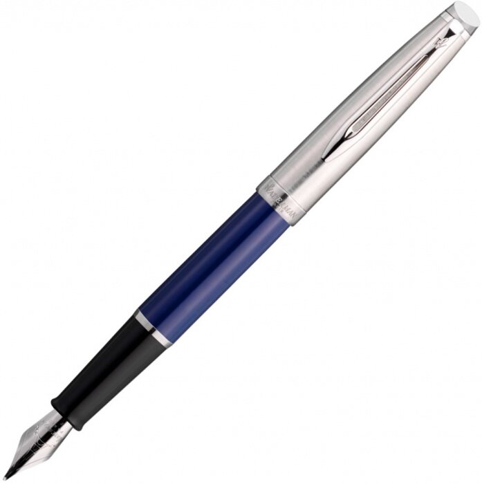 Waterman 2157246 Ручка перьевая waterman embleme 2.0, blue ct (перо f)