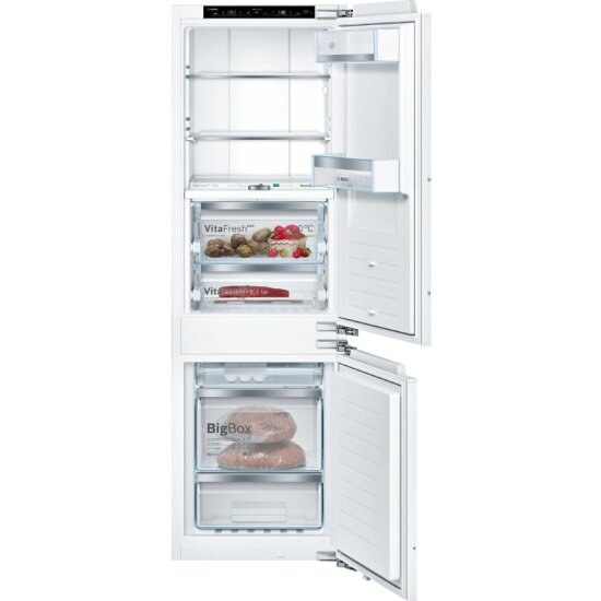 Встраиваемый холодильник с нижней морозильной камерой BOSCH Serie|8 VitaFresh Pro KIF86HD20R