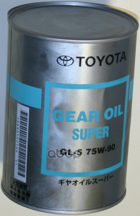 Toyota Gear Oil Super Gl-5 75w90 1л TOYOTA арт. 0888502106