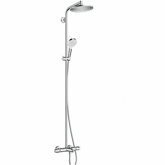 Смеситель с душевой лейкой hansgrohe Crometta S 240 Showerpipe 27320000