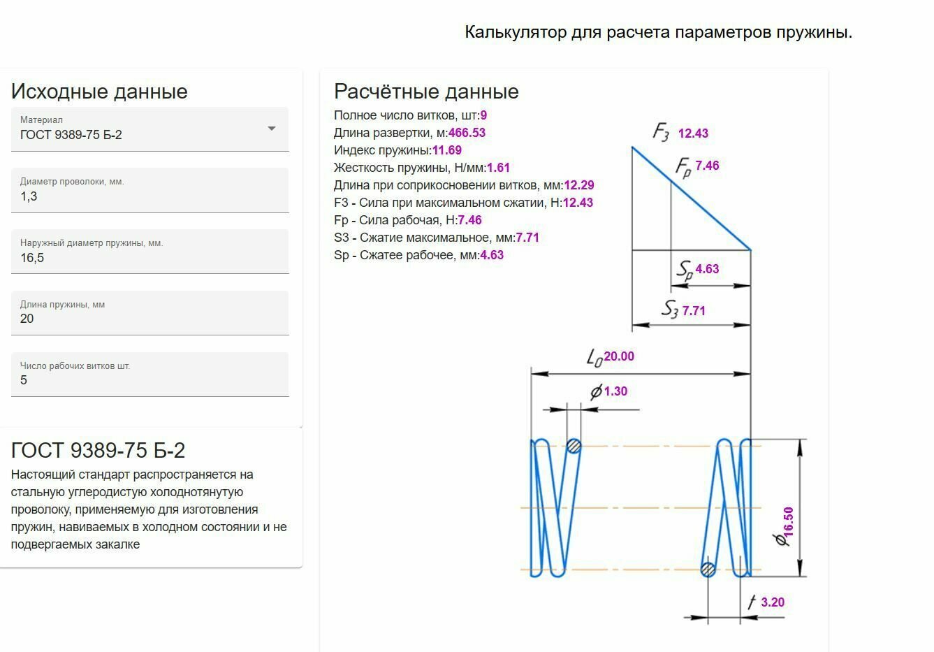 Пружина для триммерной катушки d-1,3 мм; D-16,5 мм; L-20 мм (1 шт) - фотография № 2