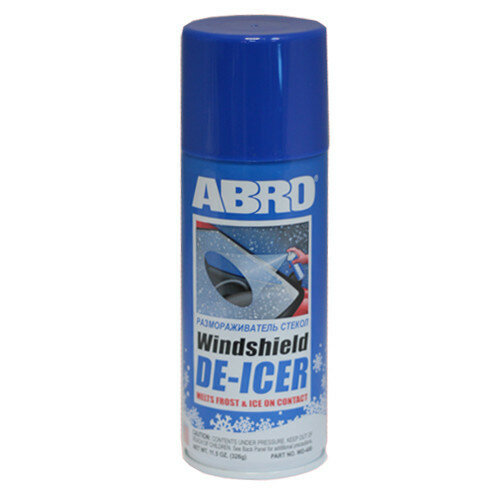 Смазка ABRO Размораживатель стёкол WD-400