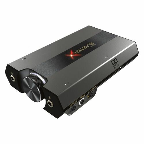 Звуковая карта USB Creative Sound BlasterX G6, 7.1, Ret [70sb177000000]