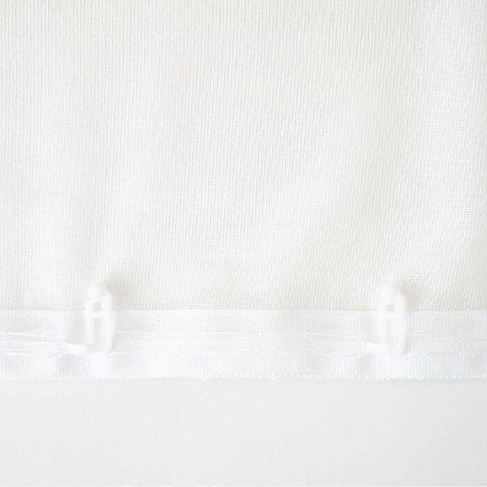 Тюль Witerra Сияние 150х275 см, белый, вуаль, п/э 100% - фотография № 4