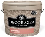 Декоративная краска Velluto база Argento 5кг Decorazza DVT-001-5 - изображение