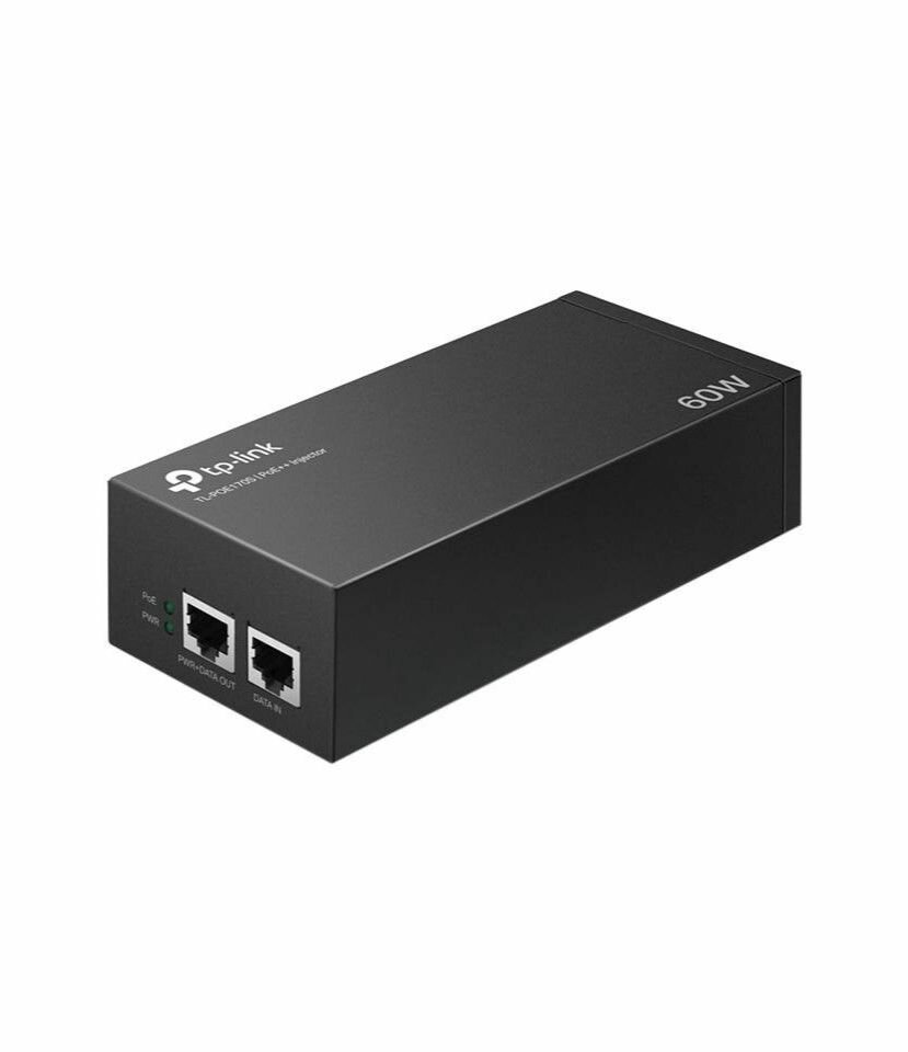 Адаптер TP-Link PoE инжектор/ PoE++ Injector Adapter, 1? Gigabit PoE Port, 1? Gigabit Non-PoE Port