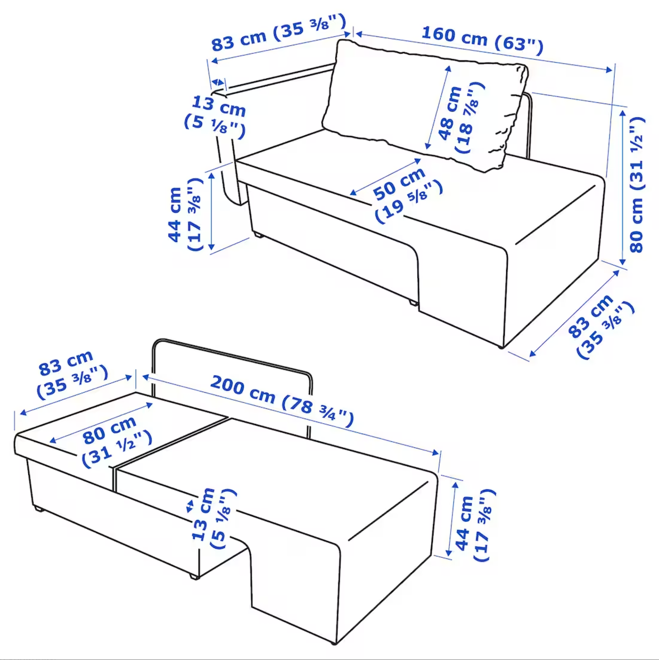 GRÄLLSTA грэлльста IKEA 2-местный диван-кровать, Сандсбру серый, цена 40459руб. купить в Льгове