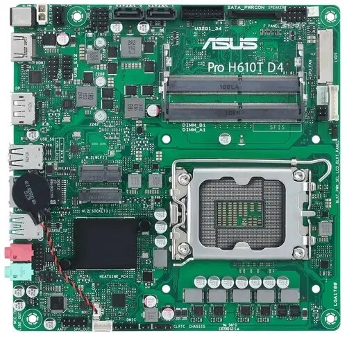 Материнская плата ASUS Pro H610T D4-CSM (LGA1700)