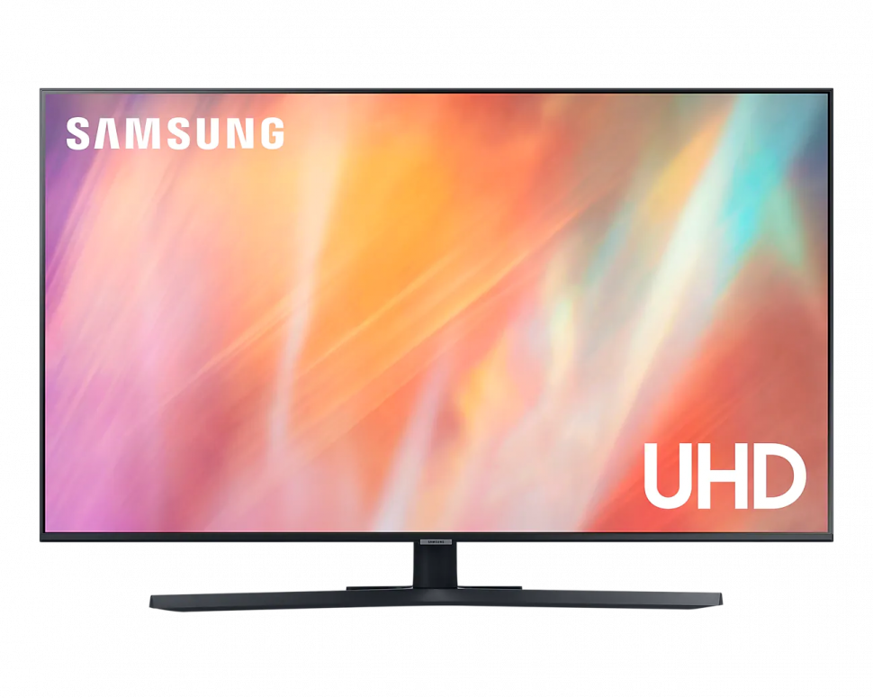 Телевизор Samsung UE50AU7570U 2021 LED, HDR, titan gray