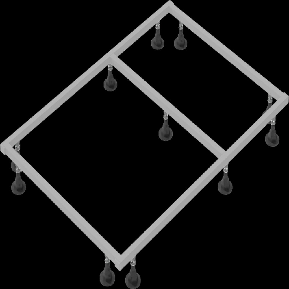 Каркас для душевого поддона Jacob Delafon Tolbiac (120x80) E6D345RU-NF