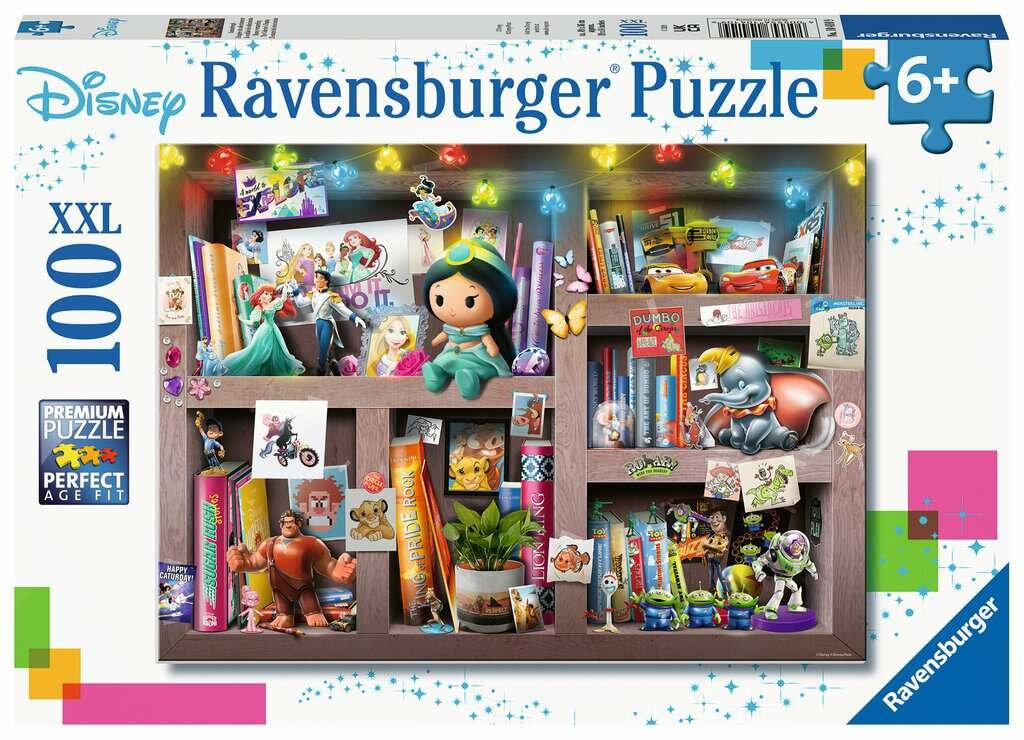 Ravensburger. Пазл карт. 100 "Герои мультфильмов Дисней" арт.10410