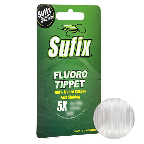 Sufix Fluoro Tippet 25. 0.178. CLEAR