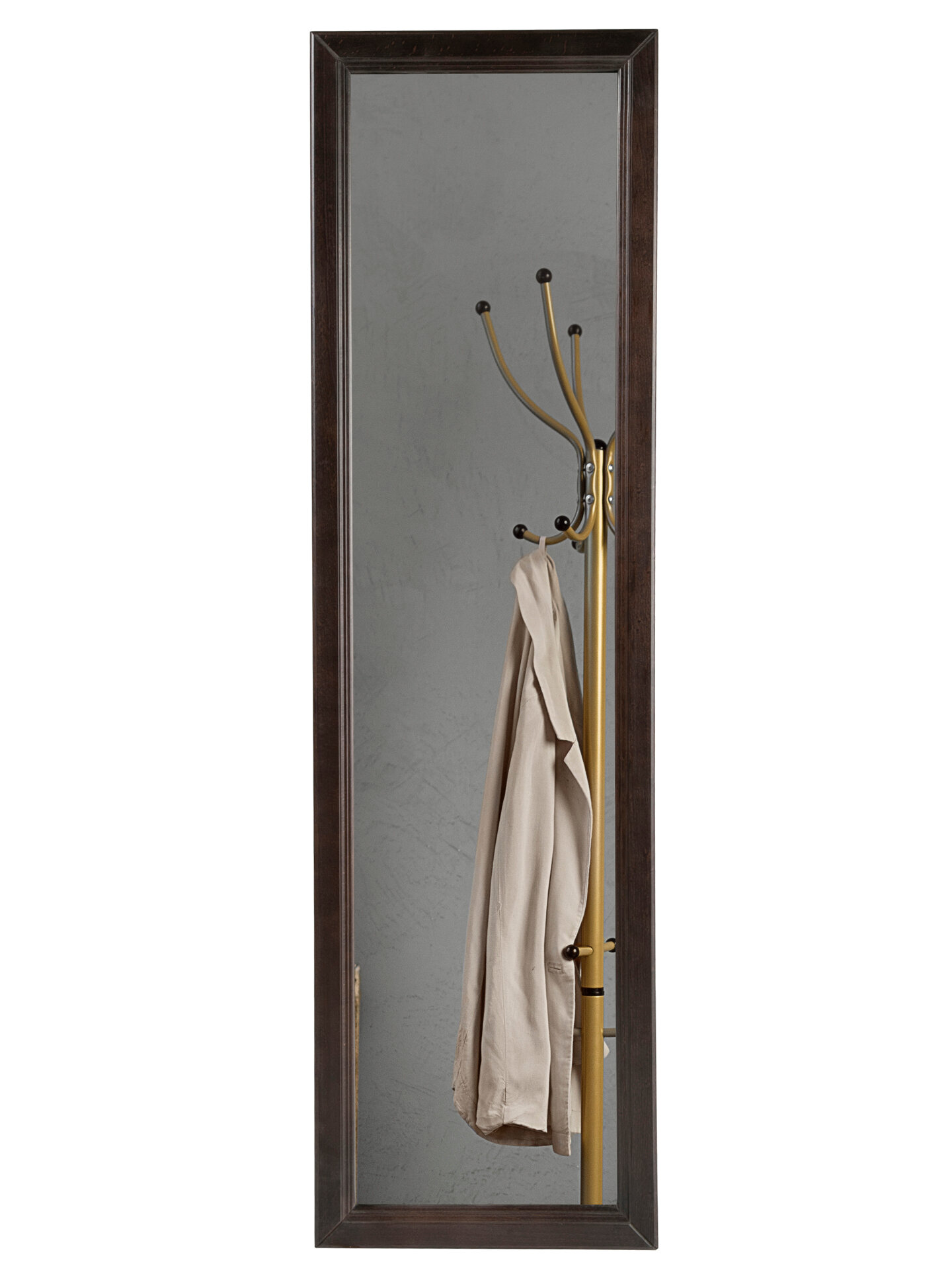 Зеркало настенное Селена 119,5 смх 33,5 см, Венге - фотография № 4