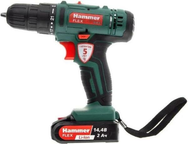 Дрель аккумуляторная Hammer Flex ACD14BS