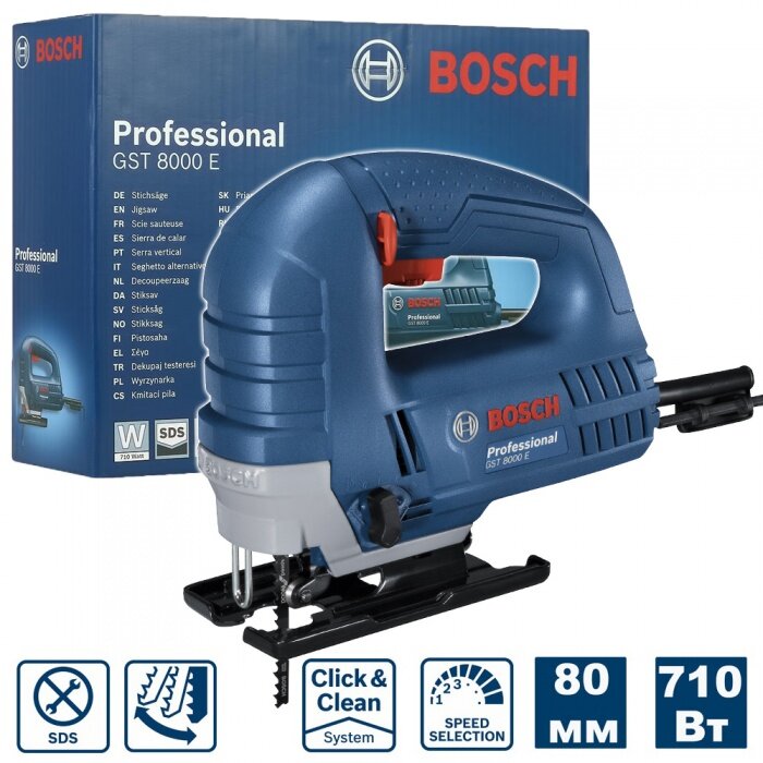 Лобзик Bosch GST 8000 E, 710 Вт (S) - фотография № 4
