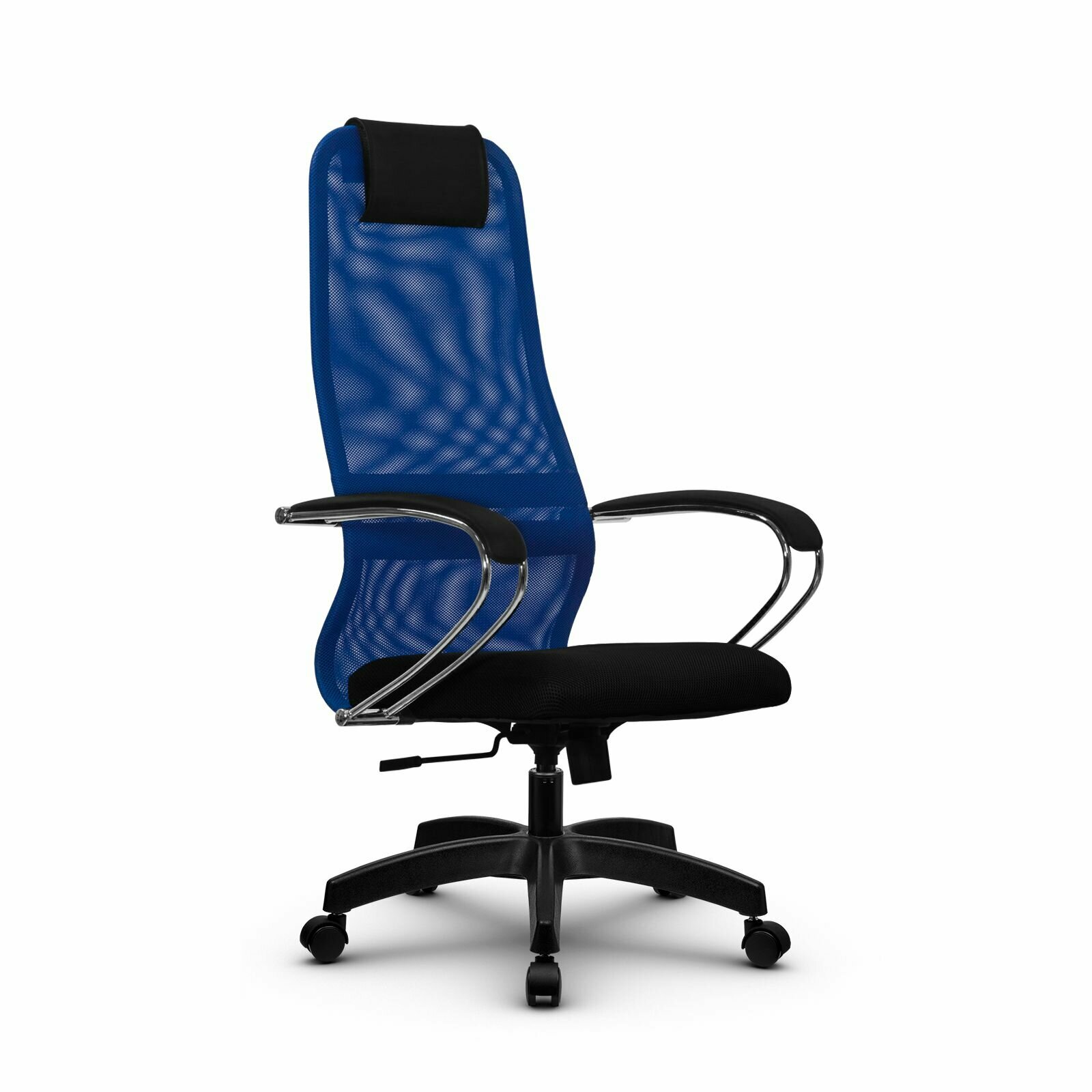 Компьютерное кресло SU-B-8/подл.131/осн.001 синий - фотография № 1