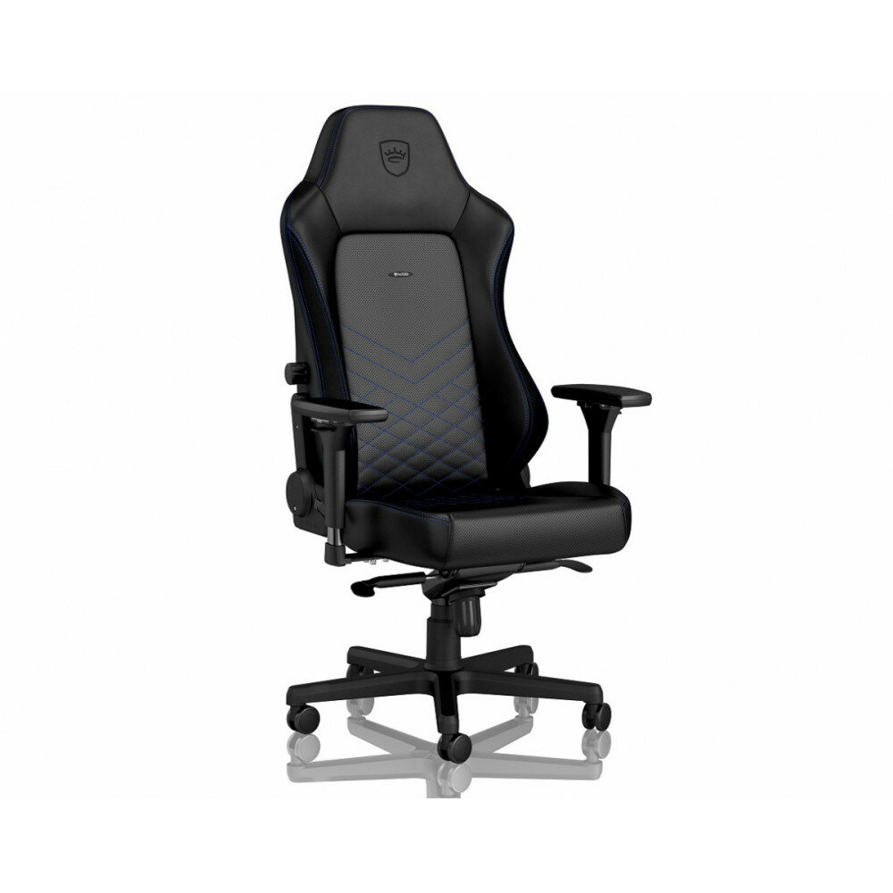 Игровое Кресло Noblechairs HERO (NBL-HRO-PU-BBL) PU Leather / black/blue